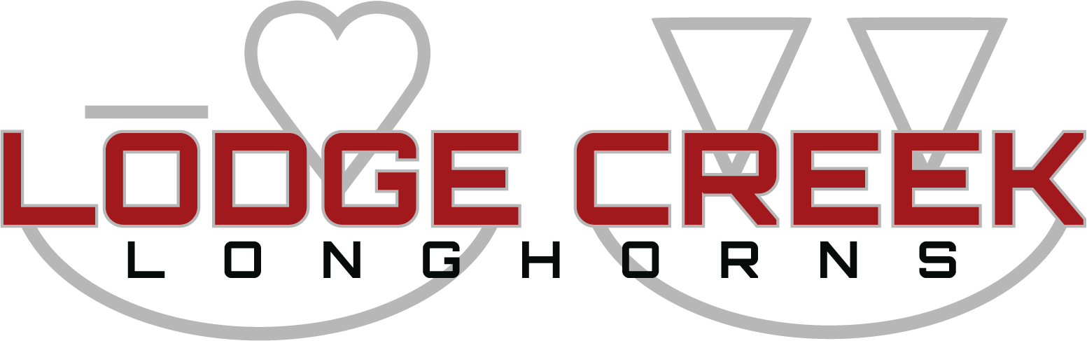 Lodge Creek Longhorns logo